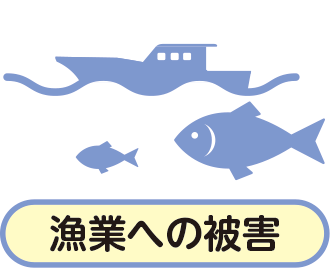 漁業への被害